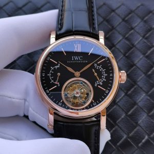 43mm IWC Automatic Tourbillon Watch, Sapphire Glass, up to 7-day Power Reserve - Image 3