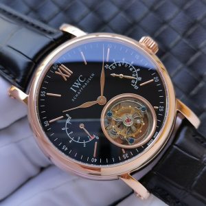 43mm IWC Automatic Tourbillon Watch, Sapphire Glass, up to 7-day Power Reserve - Image 5