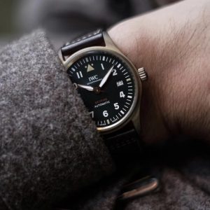 Historic Bronze Spitfire Watch with Olive Green Dial - Image 9