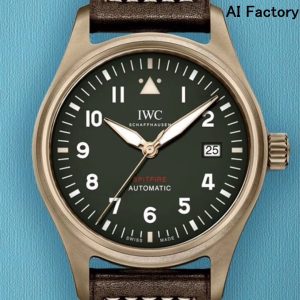 Historic Bronze Spitfire Watch with Olive Green Dial - Image 10