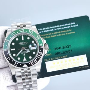 Rolex GMT V4 Ceramic GMT Blue and Green, Automatic Movement - Image 4