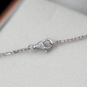 Cartier Love Double-Loop Diamond Necklace for Men, Classy Pinch - Image 9