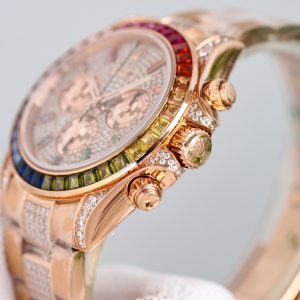 Rolex Daytona 2nd Gen Rainbow Edition w/ Diamond Bezels - Image 7