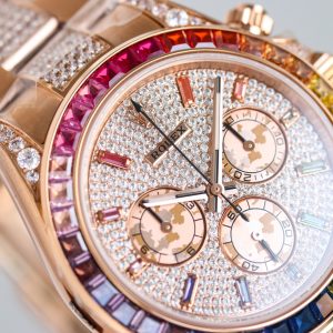 Rolex Daytona 2nd Gen Rainbow Edition w/ Diamond Bezels - Image 5