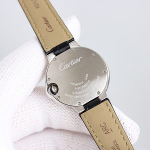 33mm Cartier Ballon Bleu Watch, NH05 Movement, Stainless Steel - Image 9