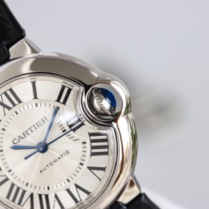 33mm Cartier Ballon Bleu Watch, NH05 Movement, Stainless Steel - Image 7