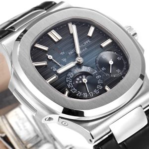 Patek Philippe 5712GR Ultra-Thin Gyromax Watch with Genuine Nautilus Bracelet - Image 4