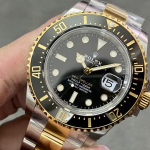 Latest Version Rolex 126600 Red Sea Master Gold Little Ghost with Accessories - Image 4