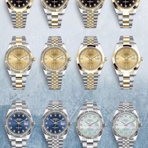 Rolex 41mm Oystersteel Datejust Blue Dial Watch - Image 4