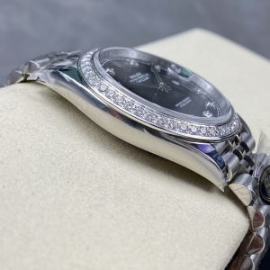 41mm Rolex Day-Date 41 Custom Mosaic Diamond Bezel with Calibre 3235 - Image 7