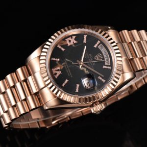 ROLEX Rolex Day-Date 128235-0041 Black Diamond Bezel - Image 4