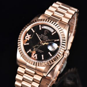 ROLEX Rolex Day-Date 128235-0041 Black Diamond Bezel - Image 3