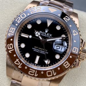 18K Gold Rolex Submariner 3285 40mm Side Bezel No White - Image 4