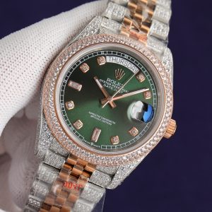 Luxurious Swarovski Diamond Rolex Daytona Clone - Image 3