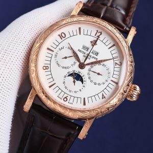 Patek Philippe Super Complication Watch 42mm Cream Dial - Image 6