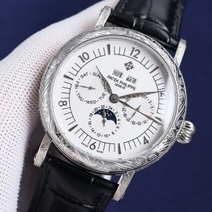 Patek Philippe Super Complication Watch 42mm Cream Dial - Image 5