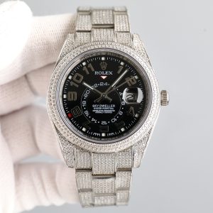 Luxury 41mm Diamond-Crusted Rolex Datejust - Image 5