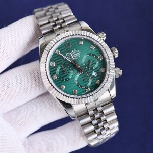 Luxury Rolex Men's Watch with 9100 Movement - Image 1