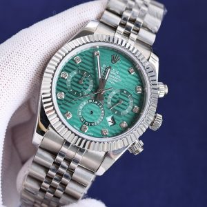 Luxury Rolex Men's Watch with 9100 Movement - Image 5