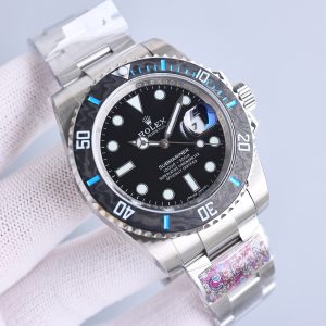 Luxury Carbon Fiber Submariner Clone with Automatic Movement - Image 1