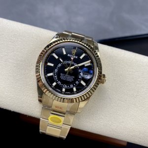 Original Size Noob Sky-Dweller replica w/JP9001, Ice Blue Lume - Image 5