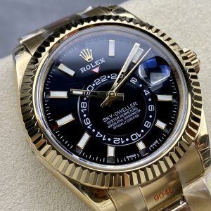 Original Size Noob Sky-Dweller replica w/JP9001, Ice Blue Lume - Image 3