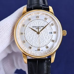 Patek Philippe Latest Advanced Automatic Watch with Exclusive Copper Cover Glass - Image 1