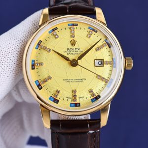 Men's Rolex Gentleman Watch, Premium 9015 Movement, Luxurious Comfort, Waterproof 100m - Image 3