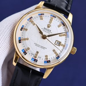 Men's Rolex Gentleman Watch, Premium 9015 Movement, Luxurious Comfort, Waterproof 100m - Image 1