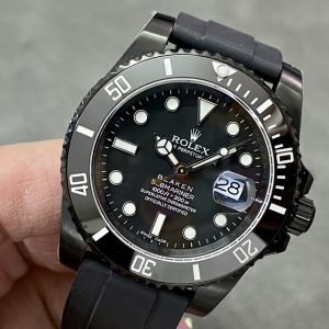 Blaken Rolex Black Submariner 3135 40mm Automatic - Image 4