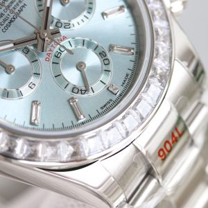 Rolex Daytona Everlasting Blue Dial with Diamond Bezel - Image 6