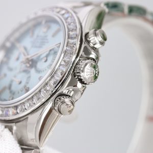 Rolex Daytona Everlasting Blue Dial with Diamond Bezel - Image 8