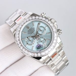 Rolex Daytona Everlasting Blue Dial with Diamond Bezel - Image 1