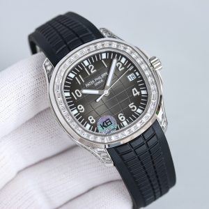 Patek Philippe 5167/300G White Gold Diamond-Encrusted Refinish with Moissanite - Image 1