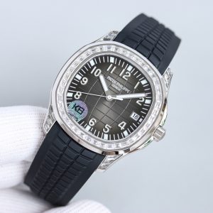 Patek Philippe 5167/300G White Gold Diamond-Encrusted Refinish with Moissanite - Image 4