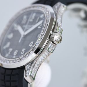 Patek Philippe 5167/300G White Gold Diamond-Encrusted Refinish with Moissanite - Image 7