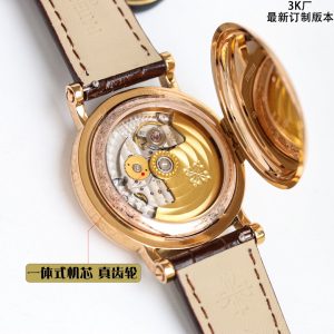 Ultra-Thin Patek Philippe 5153 Clone with Sapphire Crystal and Genuine Caliber 324 - Image 9