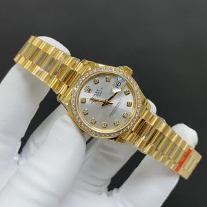 18k Gold Rolex Day-Date 31mm Auto mechanical Movement - Image 3