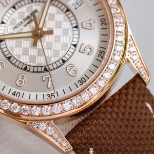 Luxury PP 6007G-011 replica with Cal.324 movement and Swarovski crystals - Image 5