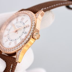 Luxury PP 6007G-011 replica with Cal.324 movement and Swarovski crystals - Image 7