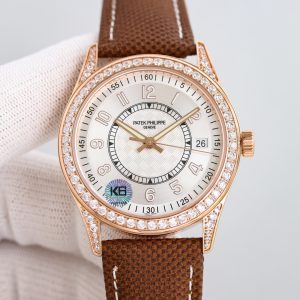 Luxury PP 6007G-011 replica with Cal.324 movement and Swarovski crystals - Image 3