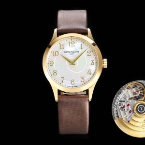 Patek Philippe 4968 Classic Lady Watch Custom Movement, Elegant Design - Image 1