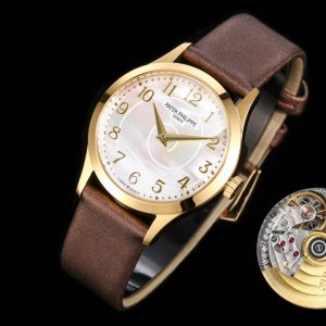 Patek Philippe 4968 Classic Lady Watch Custom Movement, Elegant Design - Image 3