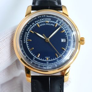 Patek Philippe PP R29 Lid Glass Upgrade, 9015 Movement, Italian Leather Strap - Image 3