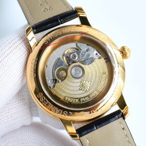 Patek Philippe PP R29 Lid Glass Upgrade, 9015 Movement, Italian Leather Strap - Image 8