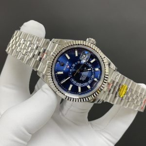 Rolex Yacht-Master White Dial Blue Face 42mm 9001 Movement - Image 3