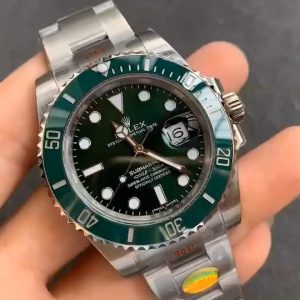 Genuine Rolex Sea-Dweller V11 Replica with Ceramic Green Bezels and Blue Sapphire Lume - Image 1