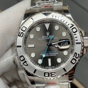 Rolex Yacht-Master 40mm Grey Steel Band Diver Watch - Image 1